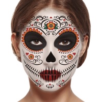 Tatuaggio volto Catrina