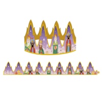 Corone decoro Re Magi per Roscon de Reyes - Dekora - 100 unità