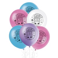 Palloncini in lattice LOL Surprise 30,4 cm - Unici - 8 pezzi