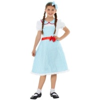 Costume azzurro Dorothy da bambina