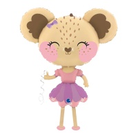 Palloncino passeggiatore per animali domestici Topolina Ballerina di 1,04 m - Grabo