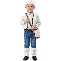 Costume da pastore con bisaccia per bambino