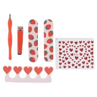 Set di manicure alla Fragola - 6 pezzi