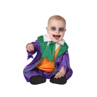 Costume da clown divertente da bebè
