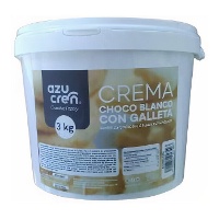 Crema di cioccolato bianco con biscotto da 3 kg - Azucren