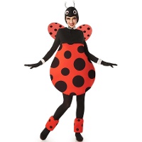 Costume da coccinella per donna