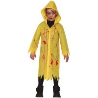 Costume da impermeabile insanguinato per bambini