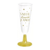 Coppa di 150 ml di Salute, denaro e amore cava - 4 unità