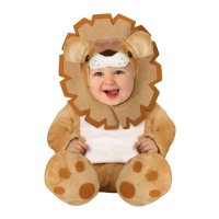 Costume leone con criniera da bebè