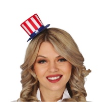 Mini cappello con bandiera americana