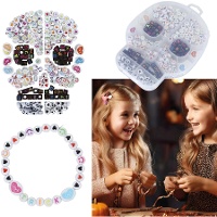 Scatola di teschi per braccialetti - 270 pezzi.