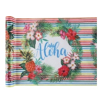 Runner da Tavola hawaiano Aloha da 30 cm - 5 m