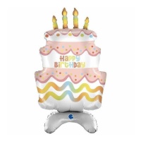 Palloncino torta di compleanno da 97 cm - Grabo