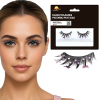 Ciglia finte con farfalle