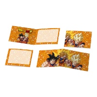 Inviti di Dragon Ball di 24 x 8 cm - 6 unità