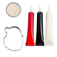 Kit per decorare i biscotti natalizi - 5 pezzi
