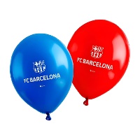Palloncini in lattice FC Barcelona da 30 cm - 6 pezzi