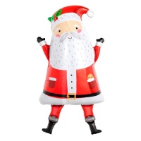 Palloncino divertente Babbo Natale 94 cm