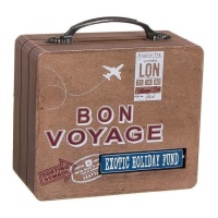 Salvadanaio a forma di valigia Bon Voyage - DCasa
