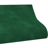 33 x 50 cm Lenzuolo in ecopelle effetto tessuto verde bosco - 1 pz.