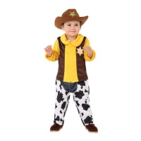 Costume sceriffo cowboy da bebè