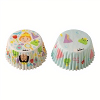 Pirottini per cupcake Principesse da favola - Decora - 36 pezzi