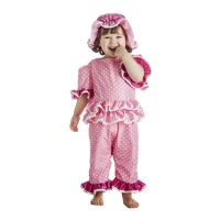 Costume da bagnante rosa per bambini