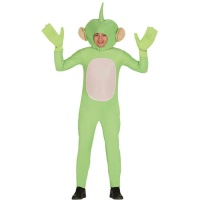 Costume da alieno verde chiaro per adulti