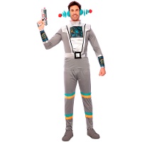 Costume da extraterrestre grigio da uomo