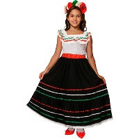 Costume da mariachi elegante per ragazza
