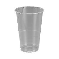 Bicchieri in plastica trasparente da 350 ml - 25 pezzi