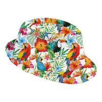 Cappello hawaiano tropicale