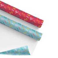 Carta da regalo Confetti di 2,00 x 0,70 m - Dcasa - 1 unità