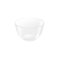 Ciotola rotonda in plastica trasparente di 7,5 x 4,5 cm - 25 pezzi