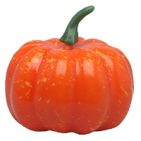 Zucche decorative mini da 7,5 cm - 2 pezzi