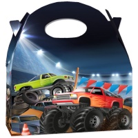 Scatola di cartone Monster Truck - 12 pezzi.