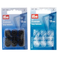 Bottoni a pressione in plastica da 1,3 cm - Prym - 12 coppie