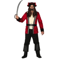 Costume da pirata con teschio per uomo