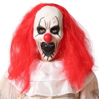 Maschera clown del circo degli orrori