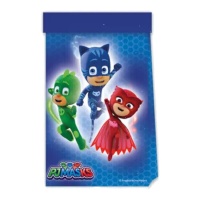 Sacchetti di carta Pj Masks - 4 pezzi.