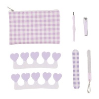 Set da manicure lilla di Vichy - 8 pezzi