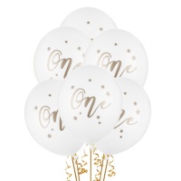 Palloncini in lattice One da 30 cm - PartyDeco - 50 unità