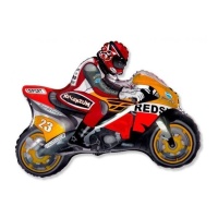 Palloncino moto GP 84 x 66 cm - Conver Party