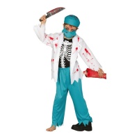 Costume da medico zombie per bambini