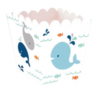 Scatola bassa Little Whale - 12 pezzi