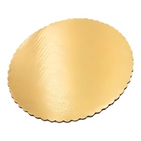 Base per torta rotonda dorata 8 cm - 100 unità