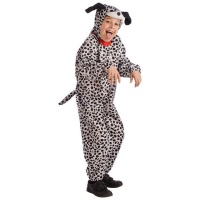 Costume da cane dalmata con collare per bambini