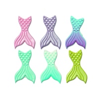 Decorazioni di zucchero coda di sirena - Decora - 6 unità