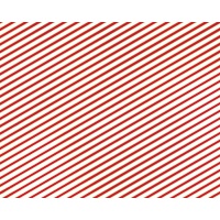 Carta da regalo strisce rosse e oro 0,70 x 2,00 m