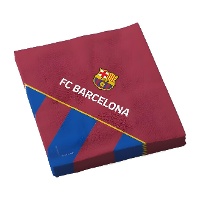 Tovaglioli FC Barcelona blaugrana - confezione da 12